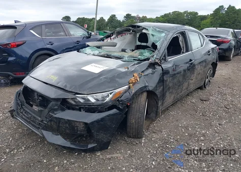 2022 Nissan Sentra Sv Xtronic Cvt из США, поврежденный, VIN 3N1AB8CV1NY293475